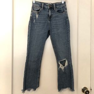 UO BDG High-Rise Cropped Kick Flare Jean